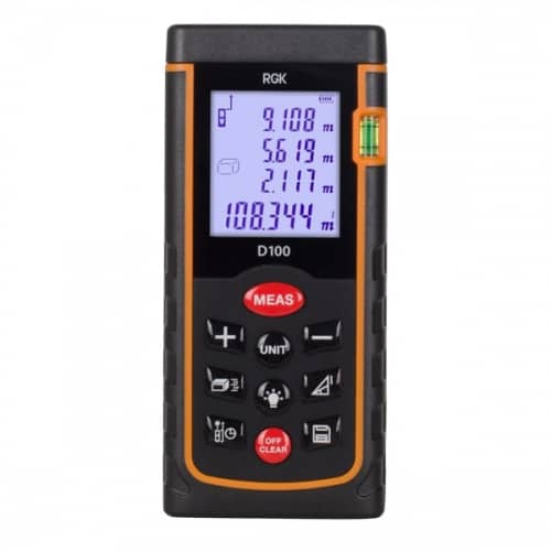 Купить Лазерный дальномер RGK D100 по низкой цене