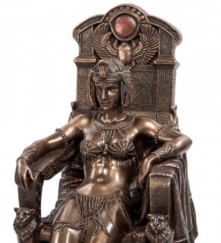 Купить Статуэтка Veronese Клеопатра на троне WS-446 по низкой цене