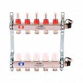Купить Группа коллекторная в сборе 1"x3/4", евроконус, 5 вых., 8 бар, нерж. сталь по низкой цене