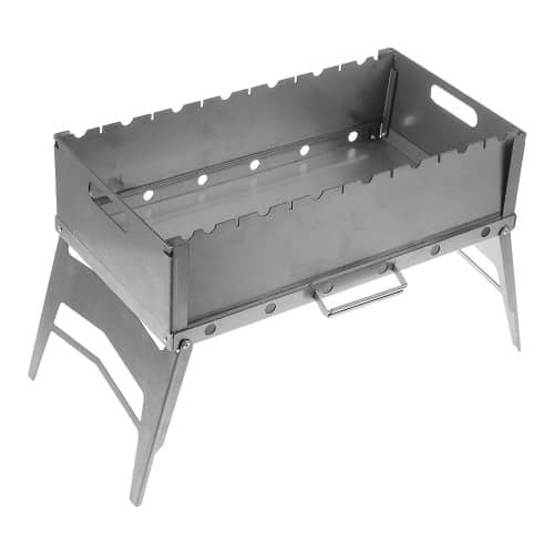 Купить Мангал складной 34х28,5х63 см сталь 2 мм Optimus Plus по низкой цене