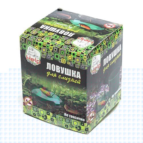 Купить Ловушка для слизней HELP 11x10 см 2 шт в упаковке по низкой цене