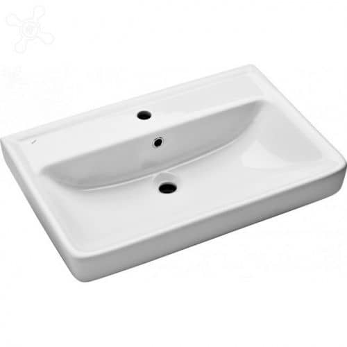 Купить Раковина Dreja мебельная Q 70 белая 180х600 мм по низкой цене