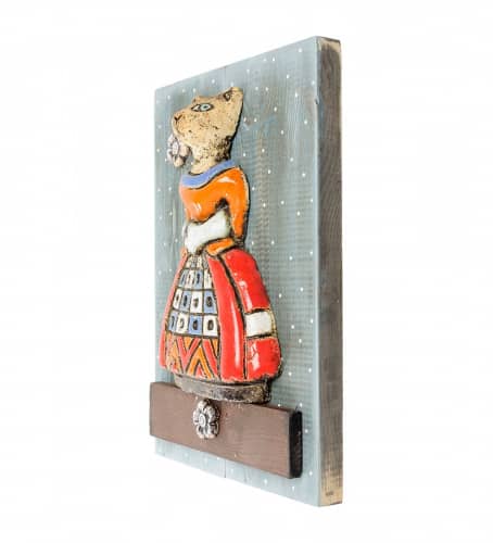 Купить KK-524 Панно КоКо Шамель "Кошечка" шамот по низкой цене