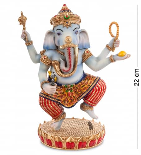 Купить Статуэтка Veronese Ганеш - бог мудрости и благополучия WS-727 по низкой цене