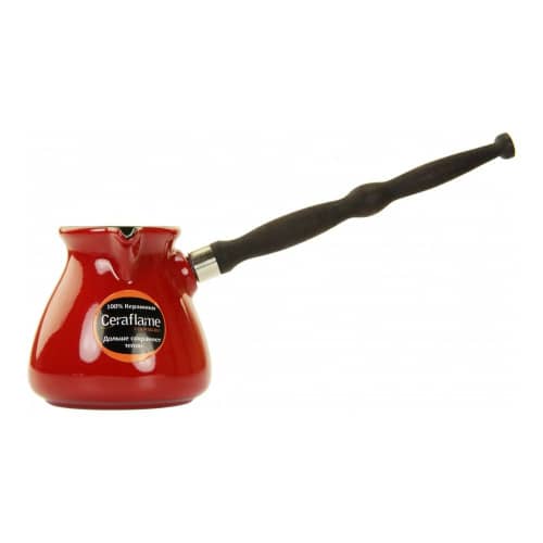 Купить Турка Ceraflame Ibriks NEW, 0.35л, цвет красный по низкой цене