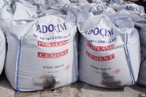 Купить Цемент ADOCIM серый в биг-бегах 1.5 т по низкой цене