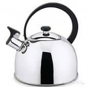 Купить Чайник Mallony из нерж стали со свистком Opera зеркальная полировка 2,5 л по низкой цене