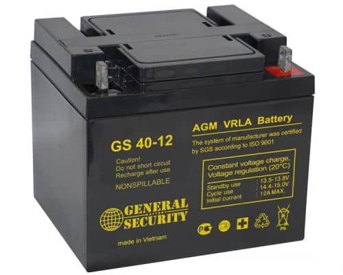 Купить Аккумулятор General Security GS 40-12 по низкой цене