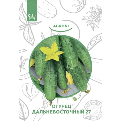 Купить Огурец Дальневосточный 27 0,5 г XS по низкой цене