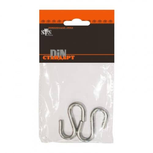 Купить Крючок S-образный М3 (6 шт) пакетик по низкой цене