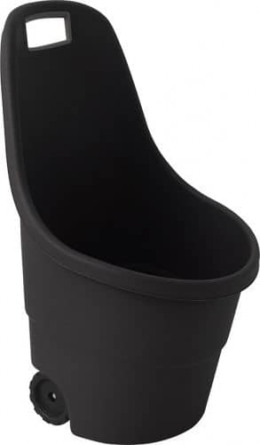 Купить Тележка Keter EASY GO садовая, черная, 55 л по низкой цене