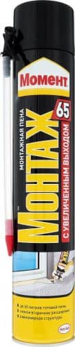 Купить Пена Henkel Момент 65 монтажная стандартная с турбонасадкой 800 мл по низкой цене