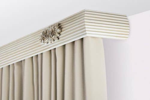 Купить Карниз Legrand Равенна роза античный белый по низкой цене