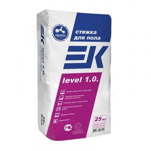 Стяжка ЕК LEVEL 1.0