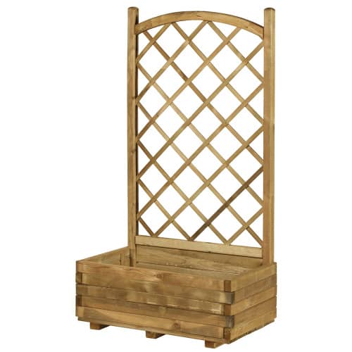 Купить Клумба со шпалерой Complex 83х48х150 см 140 литров по низкой цене