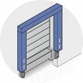 Купить Герметизатор ворот с подушками Hörmann DFH по низкой цене