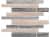 Купить Керамогранит Estima Brigantina Mosaico Muretto BG 00, BG 03, матовый, 300х8х300 мм по низкой цене
