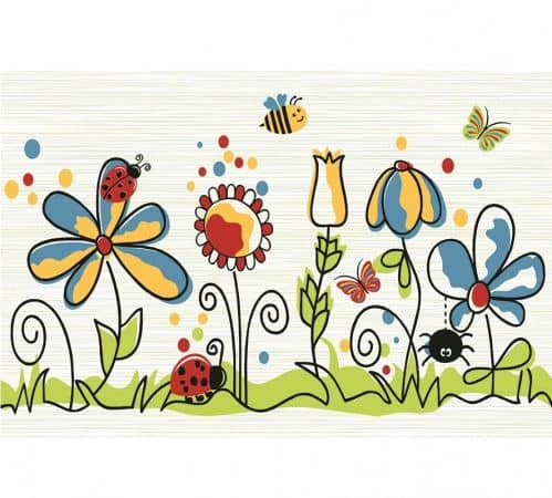 Купить Декор La Favola Азалия Детский D, 300x7х200 мм по низкой цене