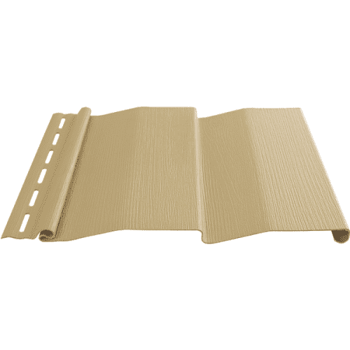 Купить Сайдинг Tecos Ardennes Корабельный брус Золотой песок, виниловый, 3660х230 мм для наружной отделки дома по низкой цене