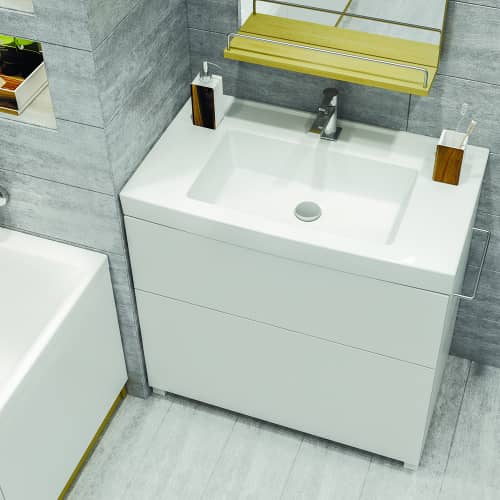 Купить Раковина Cersanit GRAND 80 см по низкой цене