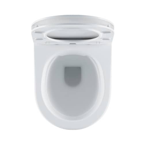 Купить Унитаз подвесной IDDIS Destino безободковый с сиденьем плавное закрытие по низкой цене