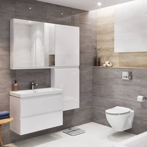 Купить Раковина Cersanit MODUO SLIM 80 см по низкой цене