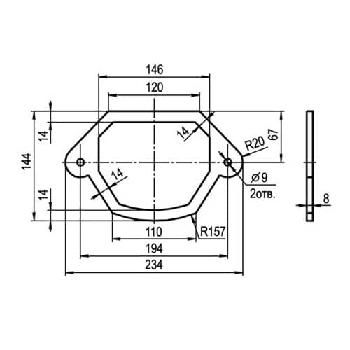 Купить Прокладка между бачком и унитазом Cersanit по низкой цене