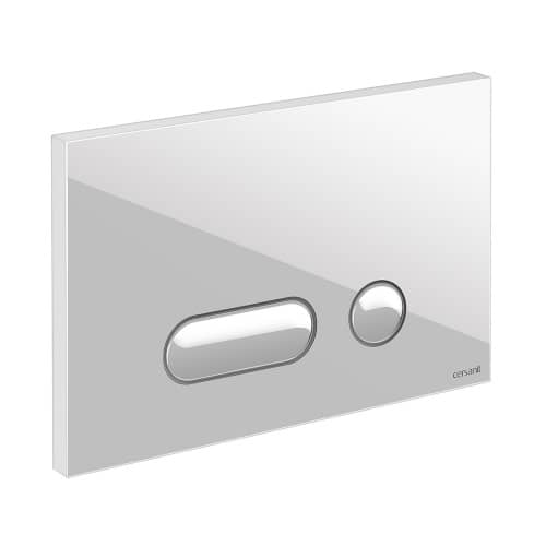 Купить Кнопка для инсталляции Cersanit INTERA белая по низкой цене