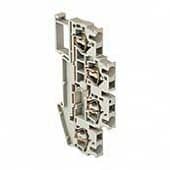 Купить Колодка клеммная JXB-ST-2.5 24А двойная самозажимная сер. PROxima EKF plc-jxb-st-2.5-4-2 по низкой цене