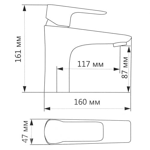 Купить Смеситель для раковины FLUMEN Rhein по низкой цене
