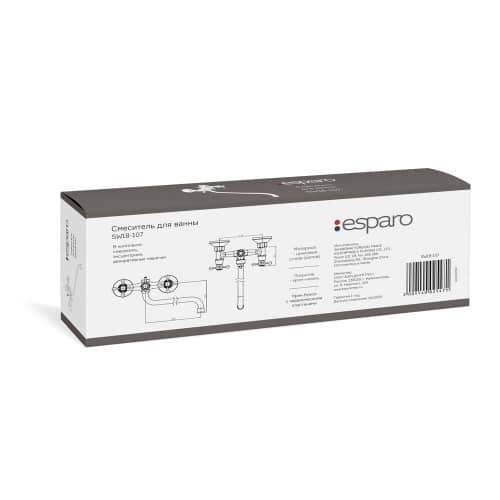 Купить Смеситель для ванны Esparo SW18-107 вентильный по низкой цене