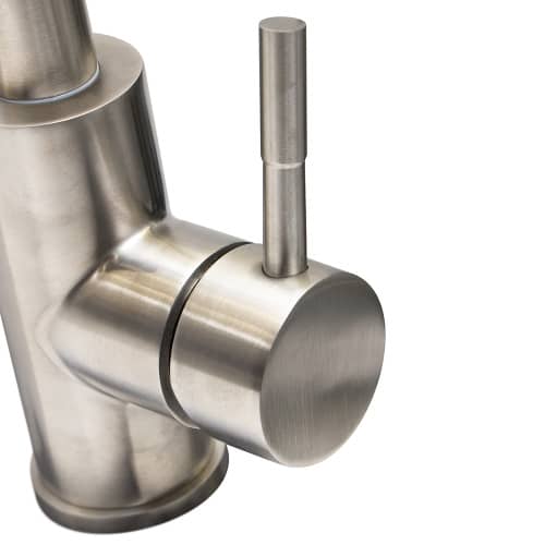 Купить Смеситель для кухни FLUMEN STAHL с подключением фильтра по низкой цене