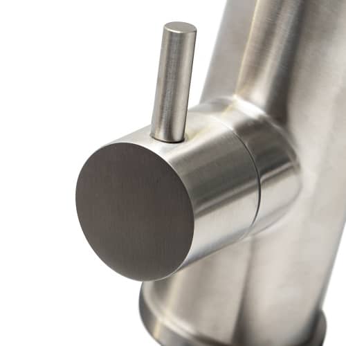 Купить Смеситель для кухни FLUMEN STAHL с подключением фильтра по низкой цене