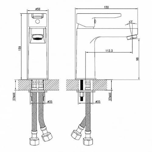 Купить Смеситель для раковины IDDIS Sena по низкой цене