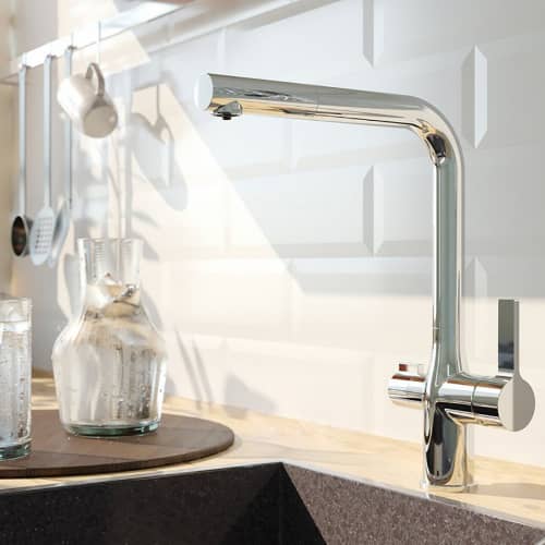 Купить Смеситель для кухни IDDIS Eco Clean с подключением фильтра по низкой цене