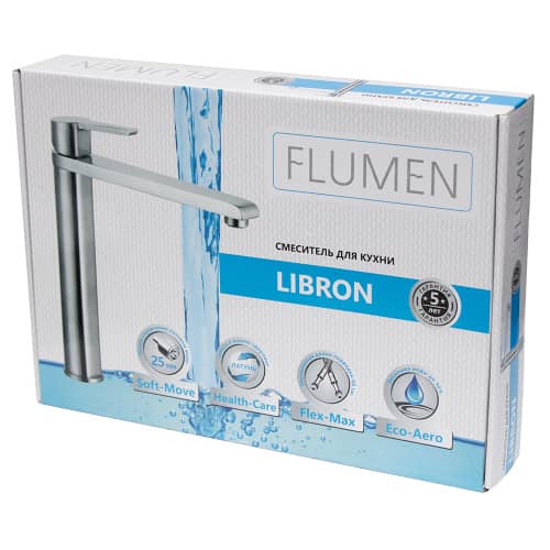 Купить Смеситель для кухни FLUMEN Libron хром по низкой цене