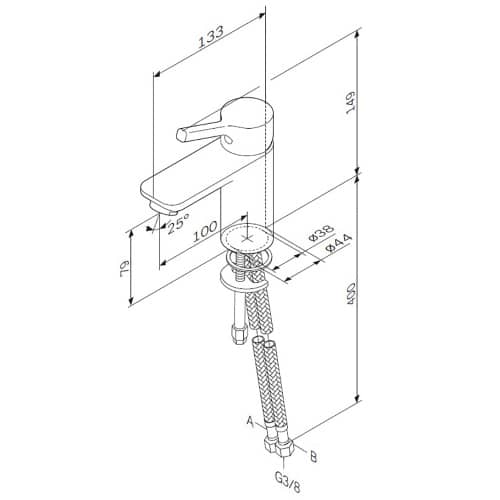 Купить Набор смесителей для ванной AM.PM X-Joy S 3в1 по низкой цене