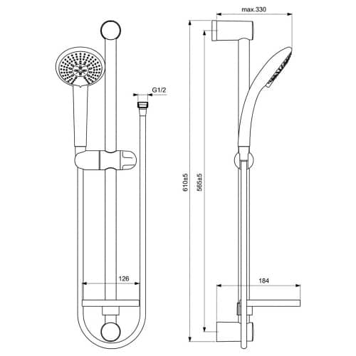 Купить Комплект смесителей для ванной VIDIMA Scorpio 3в1 по низкой цене
