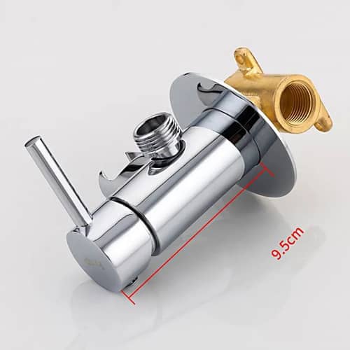 Купить Гигиенический душ Frap встраиваемый хром по низкой цене