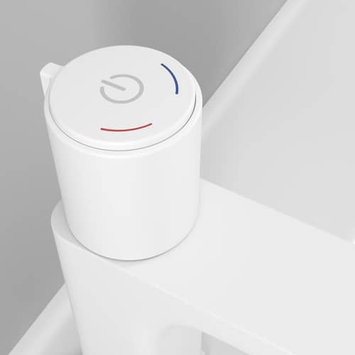 Купить Смеситель для раковины IDDIS Slide Push Control белый по низкой цене