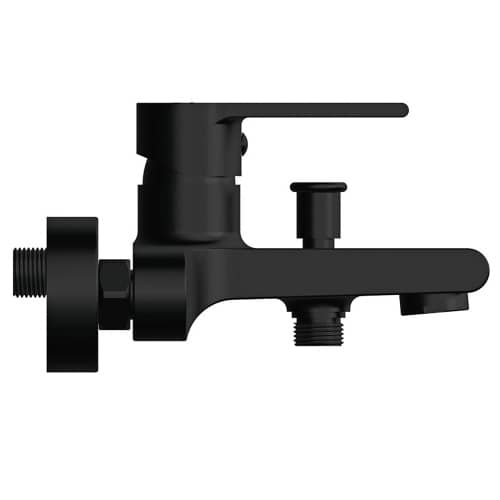 Купить Смеситель для ванны Cersanit Brasko Black черный по низкой цене