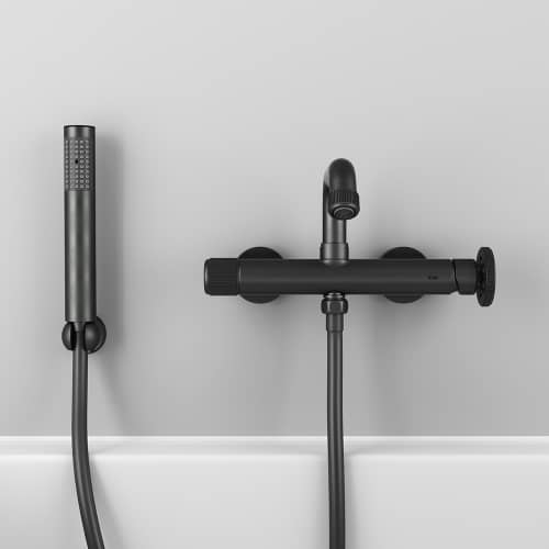 Купить Смеситель для ванны IDDIS Grange графит по низкой цене