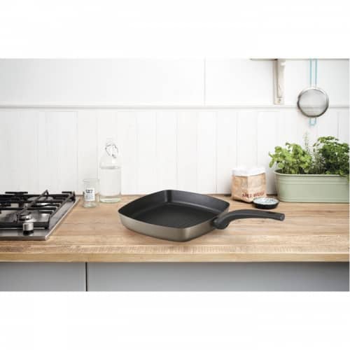 Купить Сковорода-гриль Brabantia Heat Pearl антипригарная 26х26 см по низкой цене