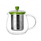 Купить Чайник Walmer Mint Tea заварочный, зеленый, 1 л по низкой цене