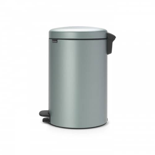Купить Бак Brabantia newicon мусорный, мятный металлик, 20 л по низкой цене