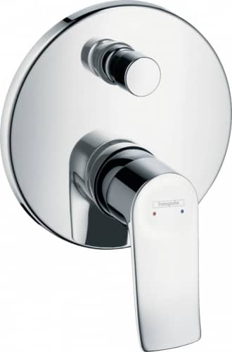 Купить Смеситель Hansgrohe Metris для ванны 31493000 по низкой цене