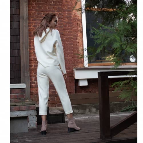 Купить Костюм Lara JS-2001 бежевый по низкой цене
