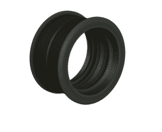 Купить Муфта резиновая для прохода через стену или подключения в шахту ПОЛИПЛАСТИК диаметр 110-315 мм по низкой цене