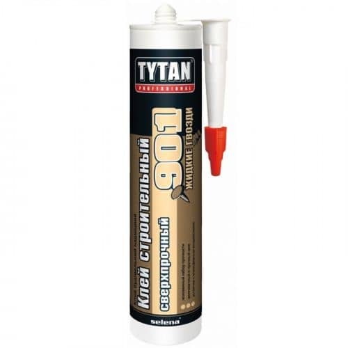 Купить Монтажный клей ЖИДКИЕ ГВОЗДИ Tytan Professional №901 строительный сверхпрочный бежевый 380 г по низкой цене