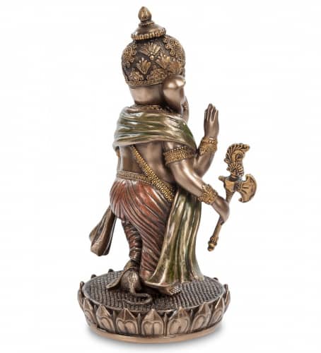 Купить Статуэтка Veronese Ганеша на лотосе WS-540 по низкой цене